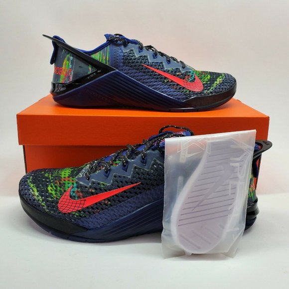 Nike Other - Nike Metcon 6 Flyease "I Am Not A Robot" Mens Blue Void Crimson DB3790-400 NEW